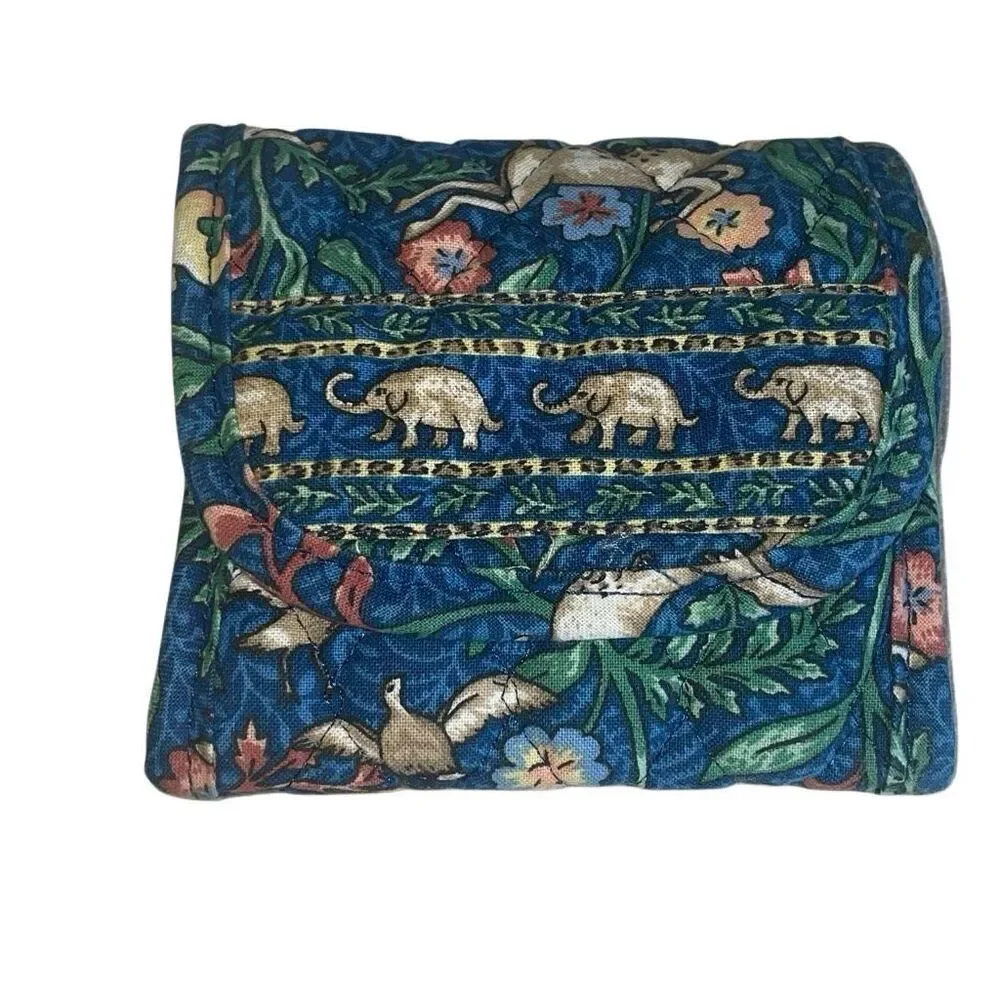 Vera Bradley RARE Animal Kingdom RETIRED Print Bi-Fold Wallet